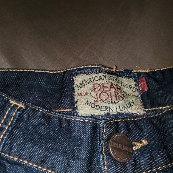 Dear John Distressed Jeans Size 27 - Picture 2 of 6